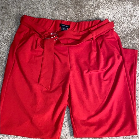 Ashley Stewart Pants - Ashley Stewart belted pants